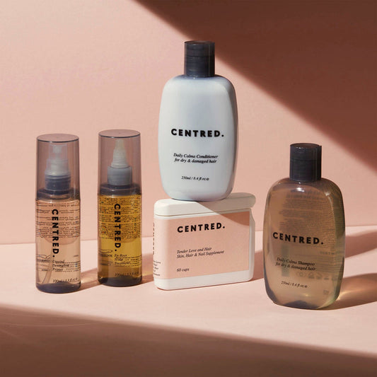 Introducing the Centred Range: Haircare, Scalp Care and Nutrition