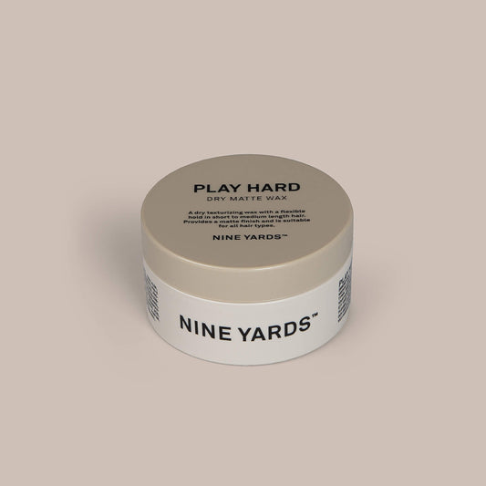 Nine Yards Play Hard Dry Matte Wax 100ml